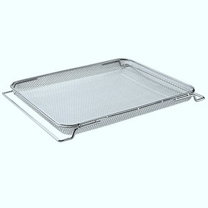 Plaque <span class=keywords><strong>de</strong></span> <span class=keywords><strong>cuisson</strong></span> multifonction en acier inoxydable tressé <span class=keywords><strong>pour</strong></span> <span class=keywords><strong>barbecue</strong></span> au charbon <span class=keywords><strong>de</strong></span> bois, idéale <span class=keywords><strong>pour</strong></span> le camping, la cuisine extérieure, le drainage et la <span class=keywords><strong>cuisson</strong></span> <span class=keywords><strong>de</strong></span> viande fumée – Accessoires <span class=keywords><strong>de</strong></span> <span class=keywords><strong>barbecue</strong></span> - Product Image 6