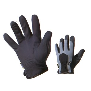 GANTS DE PROTECTION, GRIS/NOIR, AVEC ÉLASTIQUE, TAILLE XL - Product Image 1