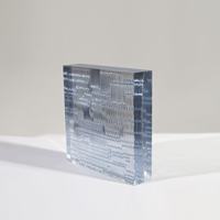 Feuille acrylique sur mesure, acrylique transparent givré pour lampe LED, signalétique et décoration