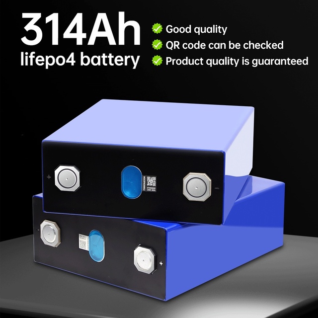 IMR 314Ah Lifepo4 Battery Cell Grade a EVE 3.2V 314Ah EU  Stock Lithium Prismatic Li Ion 330ah Lifepo4 Battery
