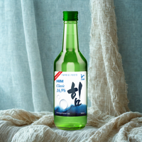 Saveur classique du fabricant vietnamien Soju alcool liqueur coréenne pour la fabrication de cocktails verre en bouteille ingrédient principal raisin