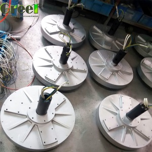 Generador magnético tipo disco de <span class=keywords><strong>300W</strong></span> 500W 1KW para turbina eólica vertical 200RPM 300rpm 500rpm Producto de energía renovable - Product Image 3