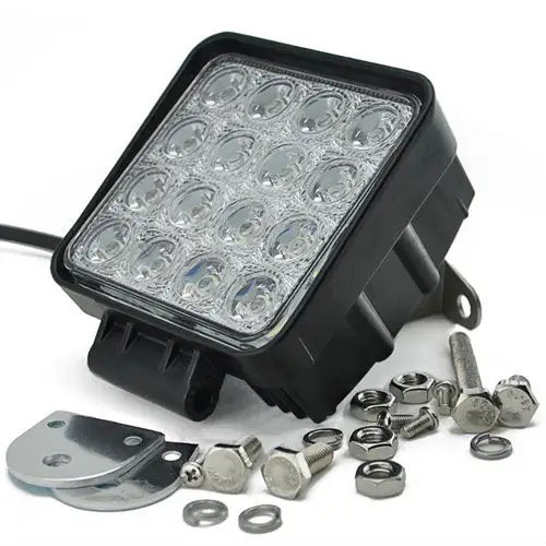 SALE Manufacture Auto Lighting System48W Auto LED Work Light Off Road Car Accessories LED ROCK LIGHT