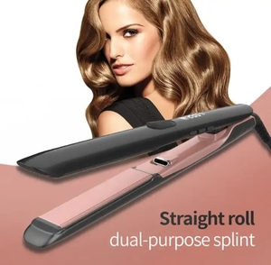 Plancha de Pelo Profesional de Titanio con Placas Anchas y Vapor, Marca Privada <span class=keywords><strong>2022</strong></span> - Product Image 6