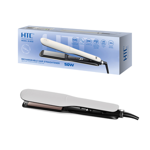 Plancha de Pelo de Cerámica HTC JK-6018 con Placas Flotantes y Apagado Automático, Profesional para el Hogar y Salón - Product Image 1