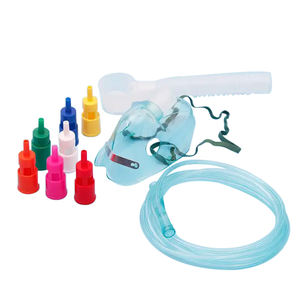 Máscara ajustable <span class=keywords><strong>simple</strong></span> <span class=keywords><strong>facial</strong></span> de oxígeno médico de alta calidad Máscara Venturi con 6 Diluters - Product Image 4