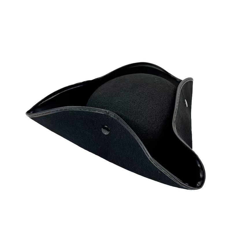 Cappello pirata (nero puro)