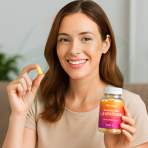 แคปซูลกลูตาไธโอนทำให้ผิวขาวเพิ่มความขาวให้ผิวฉลากส่วนตัว - Product Image 4