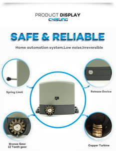 Kit d'ouverture <span class=keywords><strong>de</strong></span> <span class=keywords><strong>porte</strong></span> coulissante à moteur CC 500KGS Opérateurs <span class=keywords><strong>de</strong></span> <span class=keywords><strong>porte</strong></span> automatique intelligents à énergie <span class=keywords><strong>solaire</strong></span> pour <span class=keywords><strong>porte</strong></span> coulissante électrique à usage commercial - Product Image 2