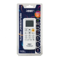 Control Remoto de Aire Acondicionado de Plástico Personalizado de Fábrica ACR802, 16 Botones, Función de Temporizador, Alcance de 30m, Diseño Anti-Golpes para