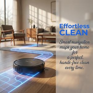 Aspiradora Robótica Doméstica 3 en 1, Barredora, Fregadora, USB, Uso en Hoteles, Limpiador de Pisos Automático, Succión de 1000-1499 Pa, 30-60 Minutos - Product Image 3