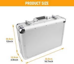 Boîtier de présentation transparent en <span class=keywords><strong>aluminium</strong></span> pour camion et <span class=keywords><strong>remorque</strong></span>, 17x12x5 pouces, avec coins arrondis, durable, OEM/ODM disponible - Product Image 2
