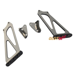 Alerón Trasero Estilo Cusco para Civic 11th Type-R FL5, Soporte de Aleación de Aluminio, Negro Brillante, 2022-2023 - Product Image 4