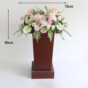 Decoraciones de fábrica personalizables de lujo Corredores de loto de plástico realistas Navidad moderna Boda Día DE LA MADRE Graduación de Pascua - Product Image 3