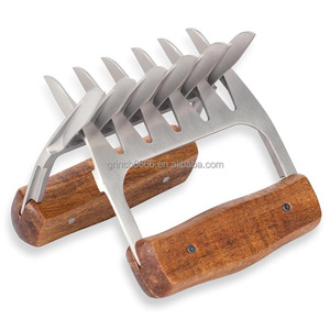 ที่หนีบเนื้อสแ<span class=keywords><strong>ต</strong></span>นเลส OEM Quick Shred18/8 สำหรับฉีกเนื้อ ง่ายดาย สะดวก ใช้สำหรับฉีก ดึง และเสิร์ฟเนื้อ<span class=keywords><strong>หมู</strong></span> เนื้อไก่งวง - Product Image 1