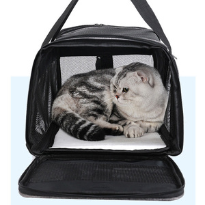 Bolsa de Viaje Plegable Personalizada <span class=keywords><strong>para</strong></span> Mascotas, <span class=keywords><strong>para</strong></span> Perros y Gatos, Material Oxford con Estampado, Cierre de Cremallera, Apta <span class=keywords><strong>para</strong></span> Viajar en Avión - Product Image 4