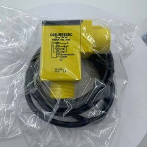 Capteur ultrasonique BANNER Q45UBB63BC 12 à 24 V CC, charge maximale 150 mA, pour usage industriel - Product Image 1