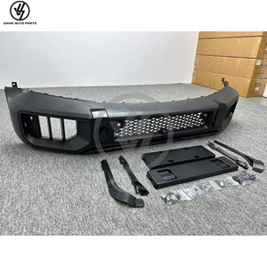 ชุดแต่งกันชนหน้าวัสดุ PP รุ่นอัพเกรดปี 2025 สำหรับรถยนต์ Mercedes Benz G-Class W464 G63 AMG G500 G550 ปี 2019-2024 G63 อะไหล่ชุดแต่งตัวถังรถยนต์ - Product Image 3