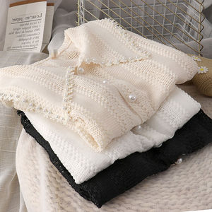 Nouvelle Blouse Femme à Col Claudine Couleur Unie Manches Évasées et Découpes Tendance - Product Image 5