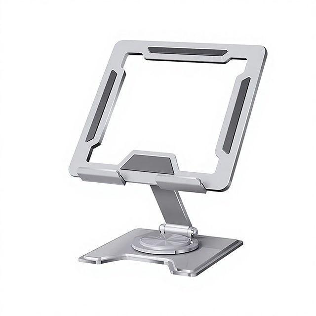 360 Degree Rotating Full Metal Aluminium Desktop Stand Hollow Cooling Adjustable Computer Watching Lazy Support Tablet PC Stand