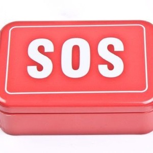 Kit de Supervivencia de Emergencia SOS, Herramienta Multifuncional de Plástico Rojo para Uso en Campamentos al Aire Libre y Vehículos - Product Image 1