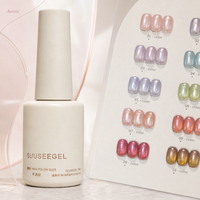 Suuseegel Factory Wholesale Aurora 10 Color Cat Eye Gel Polish Set with 15ml Magnetic Multichrome Finish UV LED Soak Off OEM