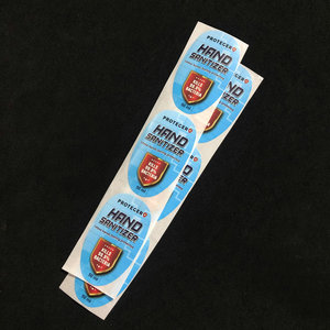 Vận chuyển nhãn không thấm nước trống biểu tượng tùy chỉnh Vinyl giấy Sticker Sheets đối với bán - Product Image 6