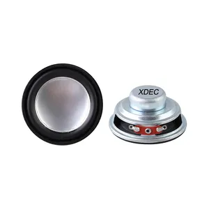 Aluminium-Kegel 3 W 2 Zoll Subwoofer Multimedia-Lautsprecher Treiber für Spiegel Lautsprecher Autoaudio intelligenter Roboter-Wand-Desktop-Audio