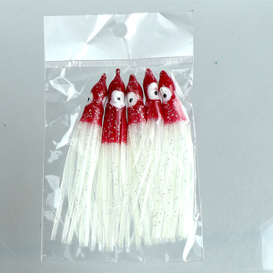 XUHANG TP06 5cm 9cm 10cm 12cm <span class=keywords><strong>Esche</strong></span> <span class=keywords><strong>Artificiali</strong></span> Morbide in Silicone e PVC Stampato a Forma di Polpo Luminoso per la Pesca in Mare Aperto - Product Image 6