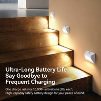 Éclairage domestique haut de gamme, lumière de nuit LED à fixation magnétique sans scintillement, décoration pour escalier et armoire, pour la commodité à domicile