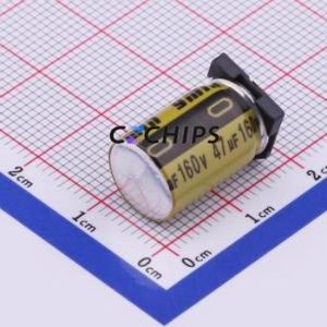 Condensador Electrolítico de Aluminio SMD VKME1652C470MV, D10xL16.5mm 47uF 20% 160V 680mA-100kHz - Product Image 1