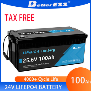 방수 12V 12.8V 24V 25.6V 36V 72V 100Ah 200Ah 280Ah 300Ah 리튬 이온 배터리 314Ah IP65 Lifepo4 배터리 팩 (BMS 포함) - Product Image 1