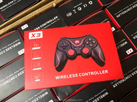 Gamepad Pengendali Game Seluler Joystick Nirkabel, Kontroler Game Genggam untuk PS3/Android/IOS/PC/TV