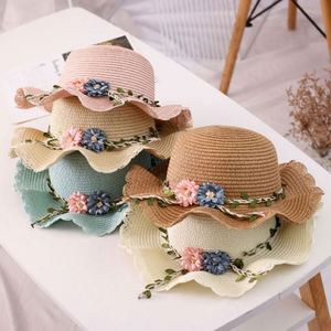 Sombrero de Paja para Bebés y Niñas, Lindo, de Verano, con Dibujos Animados, Suave, Protector Solar, para Viajes Diarios, Playa y Aire Libre - Product Image 3