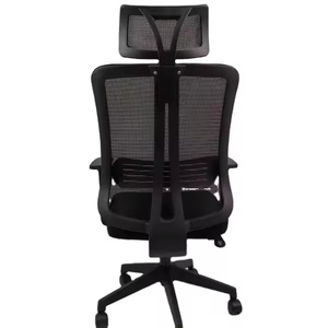 <span class=keywords><strong>Silla</strong></span> de oficina negra transpirable de diseño moderno <span class=keywords><strong>con</strong></span> <span class=keywords><strong>ruedas</strong></span> de tela ajustables Respaldo Malla Precio de fábrica Opciones de color personalizadas - Product Image 4