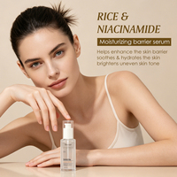 Sérum éclaircissant DOLANJN à la niacinamide et aux céramides NP 99+ hydratant à l'extrait de riz fermenté, essence de soin coréenne pour la peau