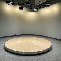 Plateforme rotative personnalisée à 360° °   Plateforme tournante pour véhicules, capacité 1,5-4 tonnes, pour expositions et garages