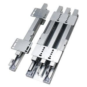 Riel Deslizante Superior e Inferior de Acero Resistente, Moderno, con Amortiguación Silenciosa y Cierre Suave, Capacidad de Carga de 51-100 kg, Grosor de 2.0 mm, para Cocina y Hotel - Product Image 1