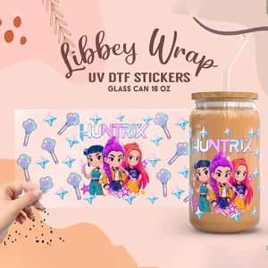 Tùy chỉnh UV dtf cup kết thúc tốt đẹp Kpop Thợ Săn Quỷ UV dtf huntrix Sticker bán buôn chuyển in ấn UV dtf chuyển cho ly kết thúc tốt đẹp - Product Image 2