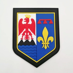 Patchs de <span class=keywords><strong>patrouille</strong></span> Boy Scout Logo personnalisé Patch en caoutchouc 2D Silicone PVC thermocollant crochet et boucle prix d'usine - Product Image 2