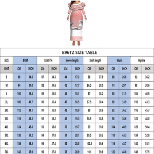 Nieuwe Plus Size Vrouwen Dubbel Gelaagde Franje Lange Mouw Jurk Op Maat Samoa Puletasi Jurk Bijpassende Aloha Mannen Shirt 2 Stuks - Product Image 5