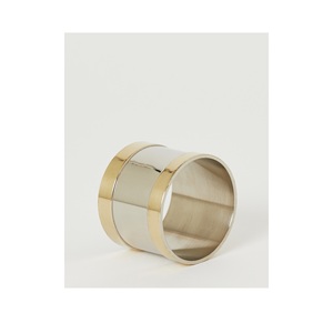 New Style <b>Hand</b> Hammered Metal Eco-Friendly American Style Wedding Napkin <b>Ring</b> with Customized Options - Product Image 4