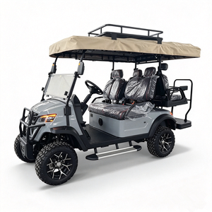 Carro de Golf Eléctrico Todoterreno de Lujo, Elevado, para 4/6 Pasajeros, 4x4, Motor de 10KW - Product Image 1