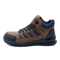 Chaussures de sécurité industrielles MaxiTough en cuir microfibre et daim, avec semelle intermédiaire anti-perforation en Kevlar, conformes à la norme CE