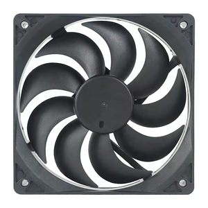 Ventilateur axial en plastique mini haute vitesse à faible <span class=keywords><strong>bruit</strong></span>, marque Origin New GX12025, 12V/24VDC, 120x120x25mm - Product Image 1