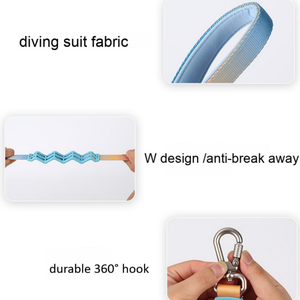 Laisse pour chien réglable, colorée, personnalisée OEM, durable, mains libres pour la promenade - Product Image 5