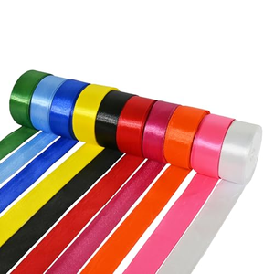 Rouleau de ruban satiné double face de 100 yards, 4 cm, vente en gros - Product Image 1