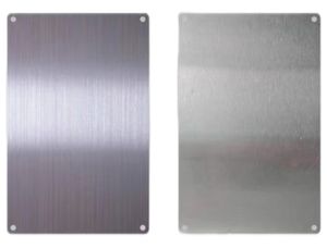 Carte d'identification en alliage d'<span class=keywords><strong>aluminium</strong></span> anodisé personnalisé OEM meilleur service de découpe laser pour la fabrication de tôle de différentes couleurs - Product Image 3