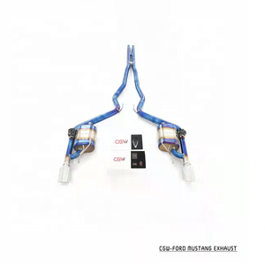 สำหรับฟอร์ดมัสแตง <span class=keywords><strong>GT</strong></span> 5.0L ท่อไทเทเนียมท่อไอเสีย Catback พร้อมวาล์วไฟฟ้า<span class=keywords><strong>2015</strong></span> + - Product Image 1