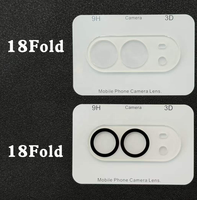 Weview Nouvelle protection d'objectif d'appareil photo pour iPhone 18 Duo Fold ultra, en verre trempé 9H, transparente avec impression soyeuse